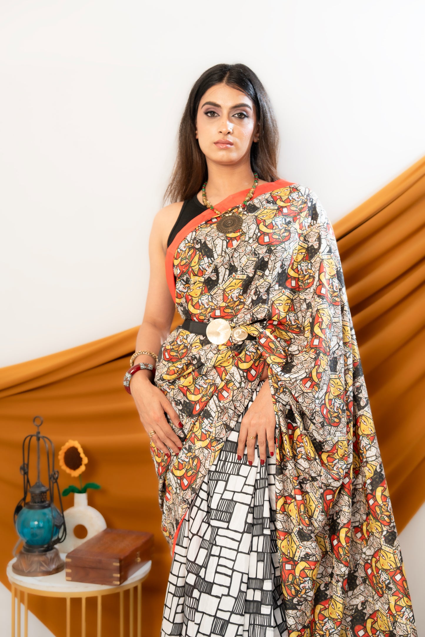 MaayaLaya - The saree of Divine Expression