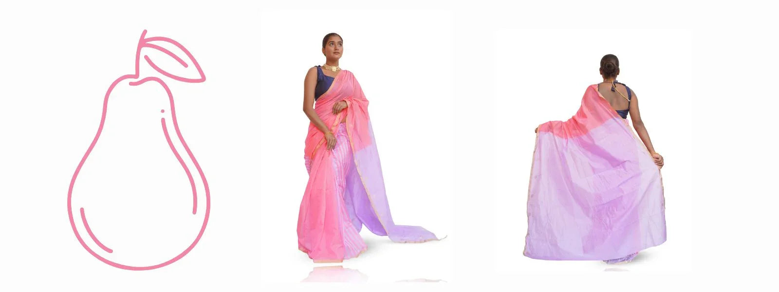 The Ultimate Saree Guide for Pear-Shaped Women: Style Tips & Confidence Boosters