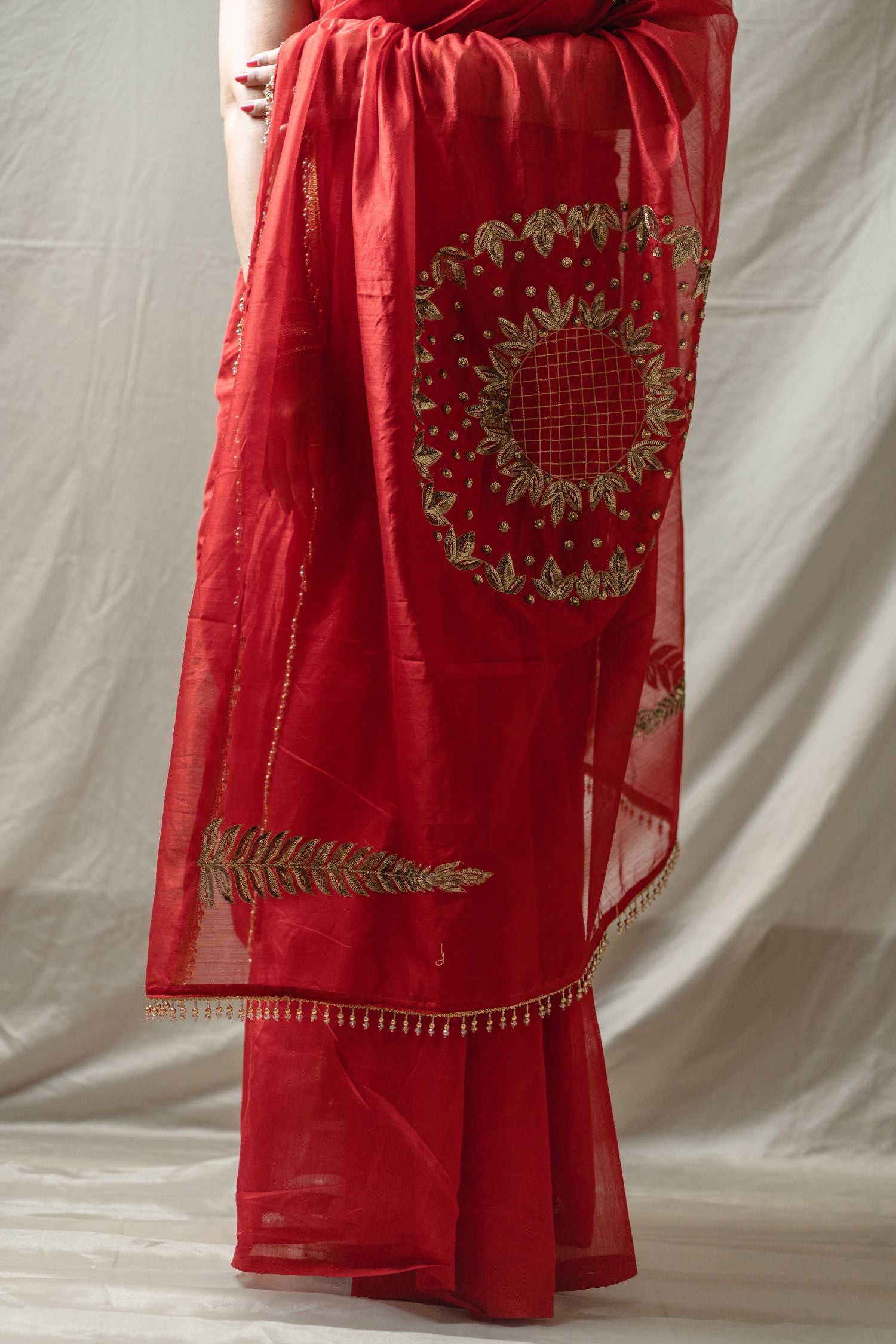 Chaandini – Karwachauth Edit in Silk Chanderi - Kozylook