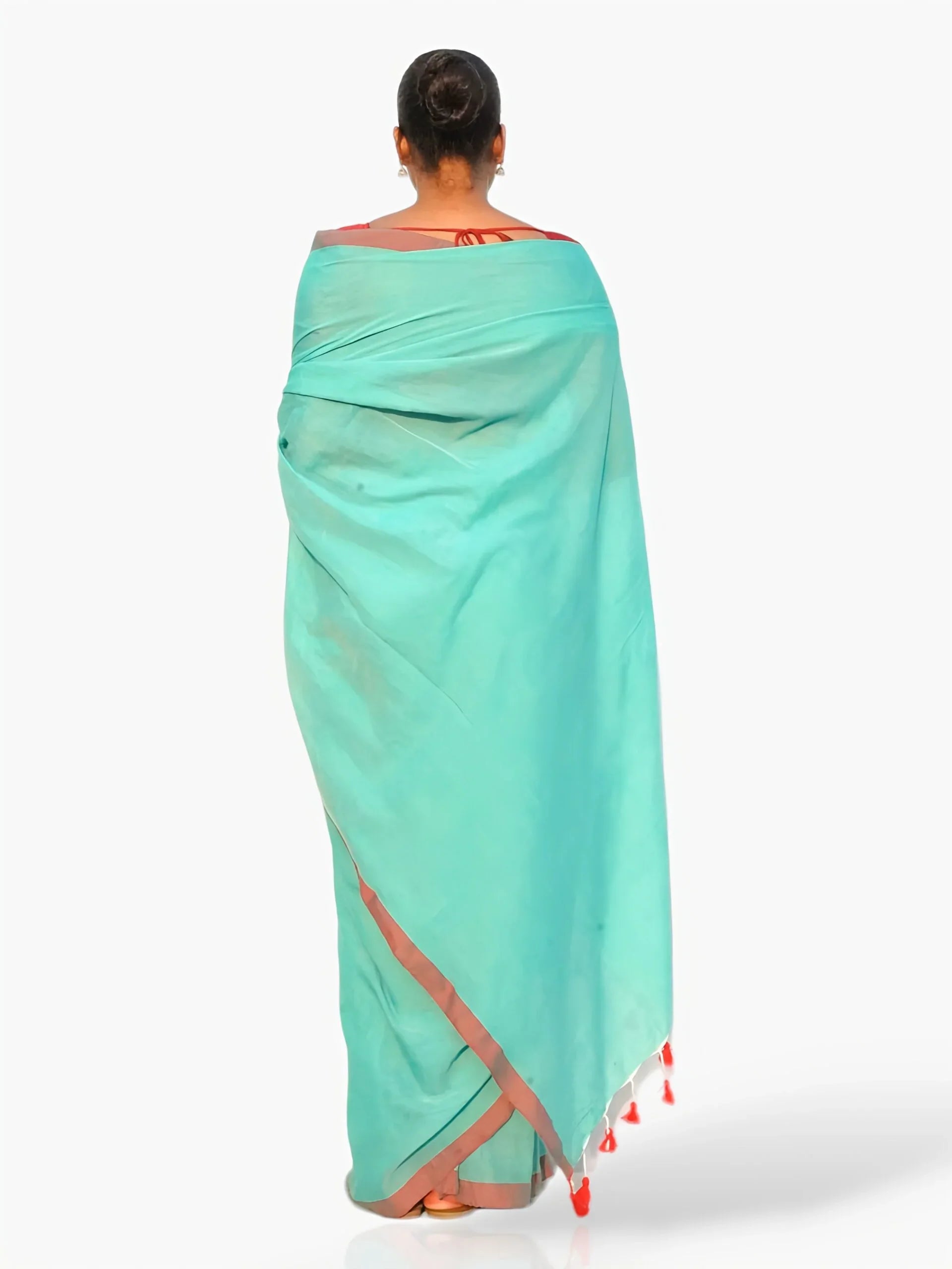 Cheers to Life – Ready to Wear Pocket Saree with Cheers Embroidery - Kozylook